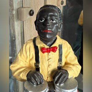 vintage rare Collectible Jazz musician hand-painted porcelain figurine